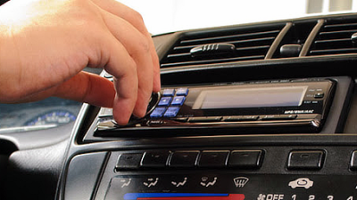 radio no carro